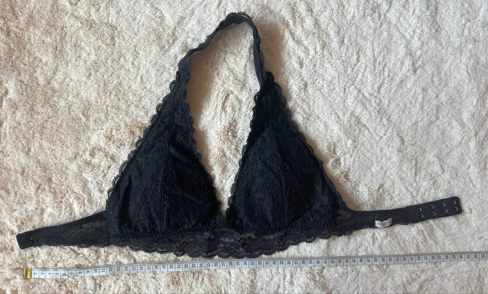 Zwarte kanten bralette beha – Maat S – photo 4